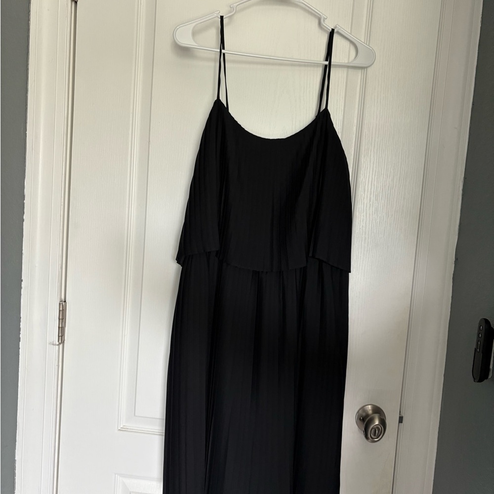 Merona Black Tiered Smocked Sundress